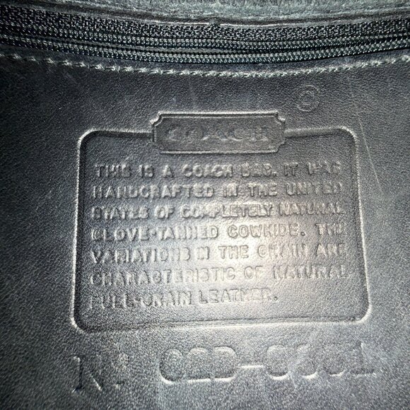 Vintage Coach Black Crossover Bag - Picture 8 of 10
